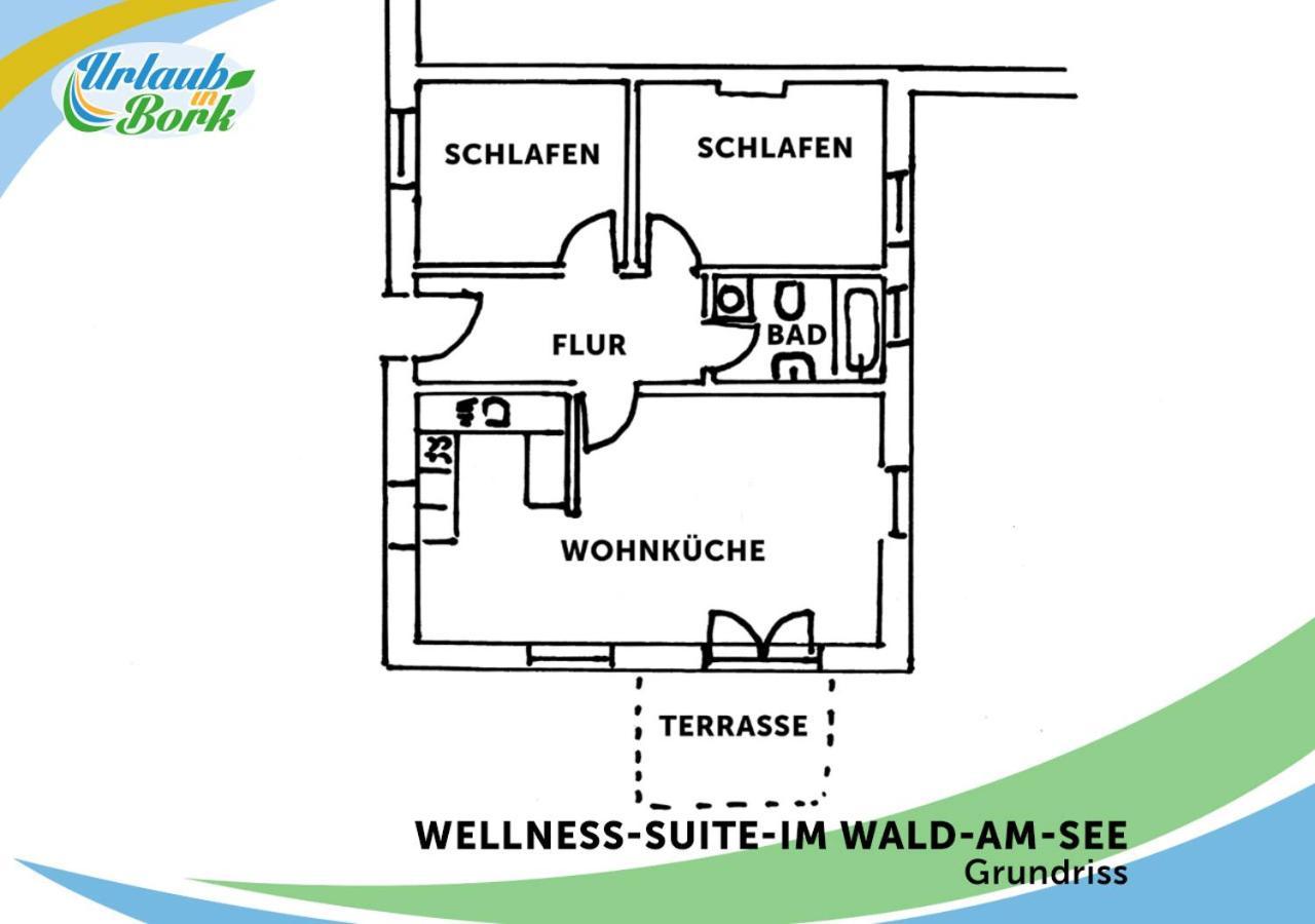 Wellness-Suite-Im-Wald-Am-See Kyritz Kültér fotó