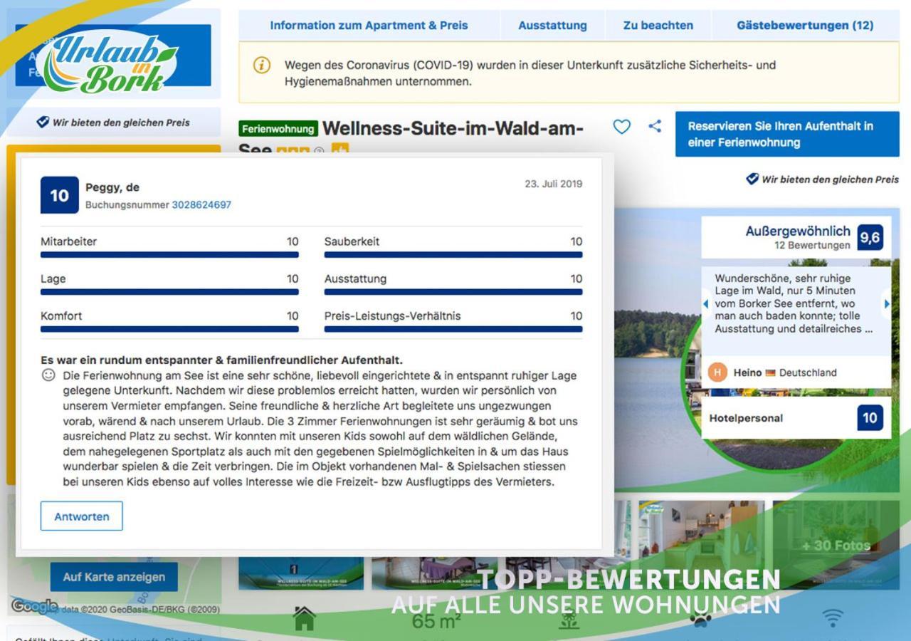 Wellness-Suite-Im-Wald-Am-See Kyritz Kültér fotó